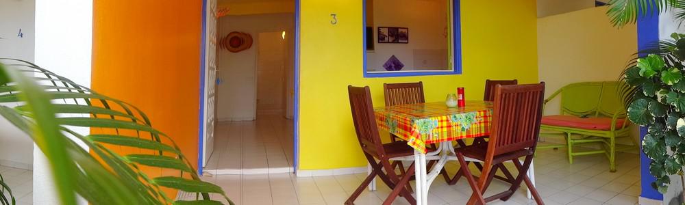 Location appartement F2 Saint-François Guadeloupe