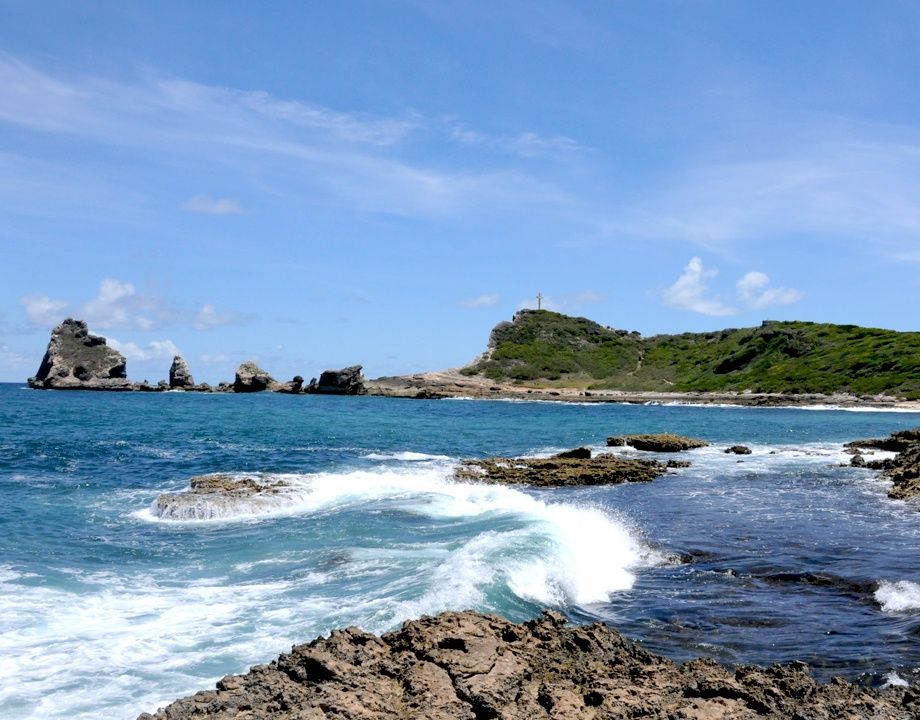 Pointe des chateaux Guadeloupe