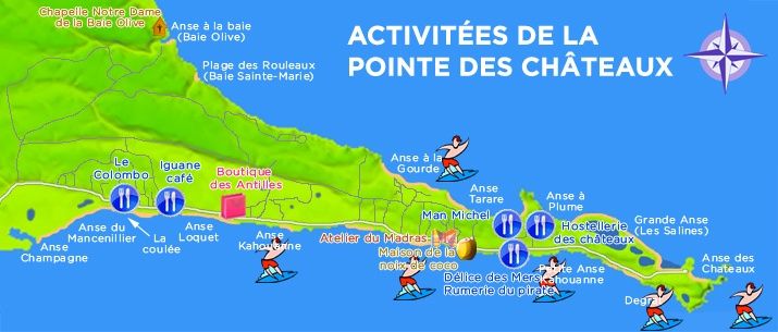 Plage grande terre Guadeloupe